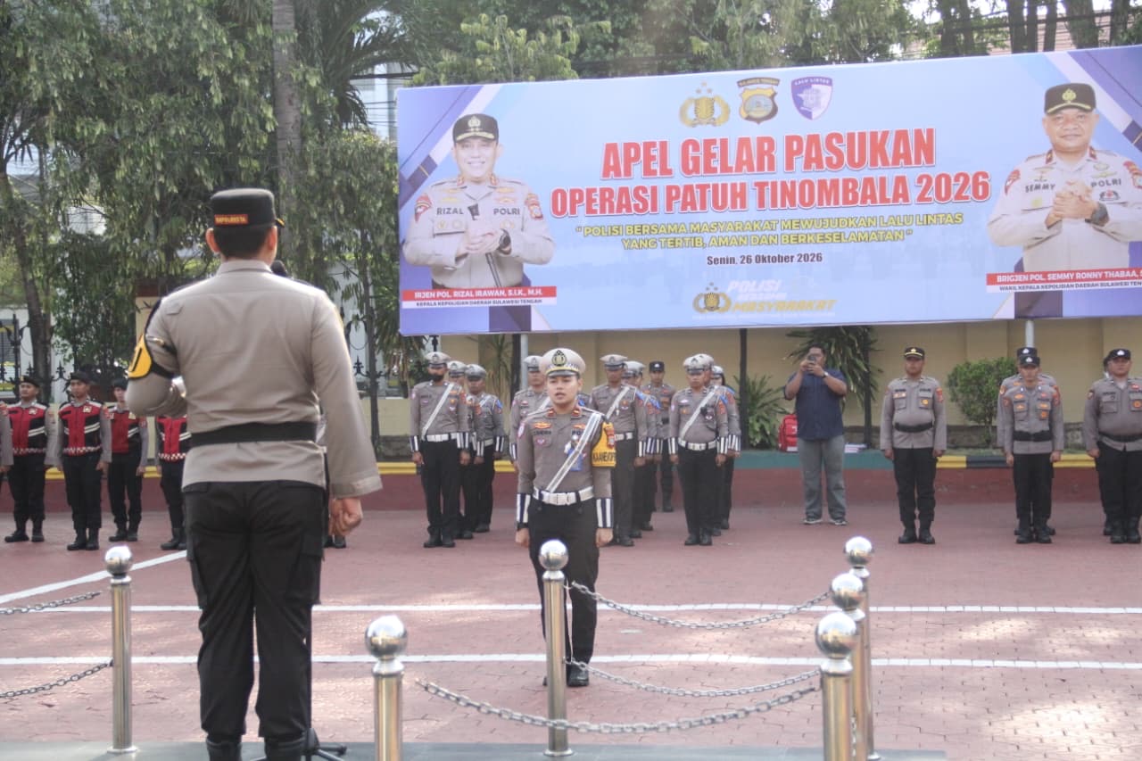 Lengkapi Surat Kendaraan, Operasi Patuh Tinombala Digelar 26 Oktober-8 November